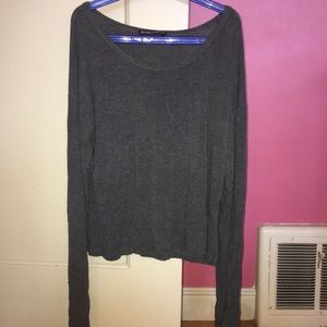 Brandy Melville dark gray long sleeve